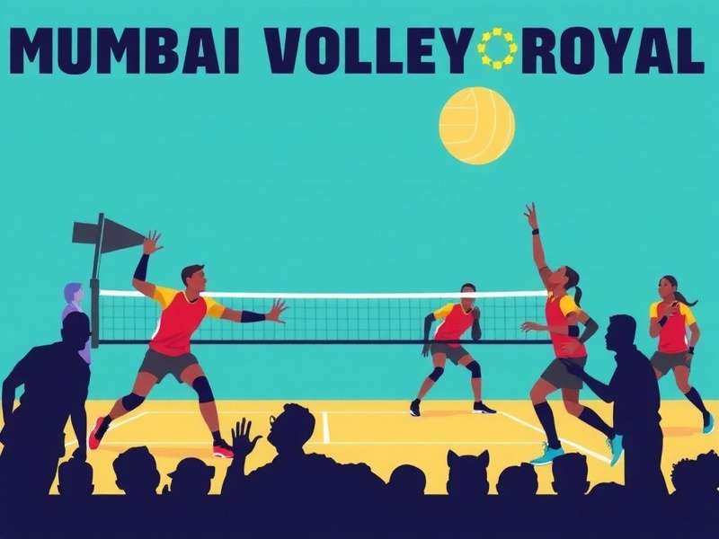 Mumbai Volley Royal Official Cover Art Mumbai Volley Royal Game Cover