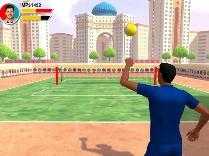Intense Volleyball Action in Mumbai Volley Royal Mumbai Volley Royal Gameplay Screenshot